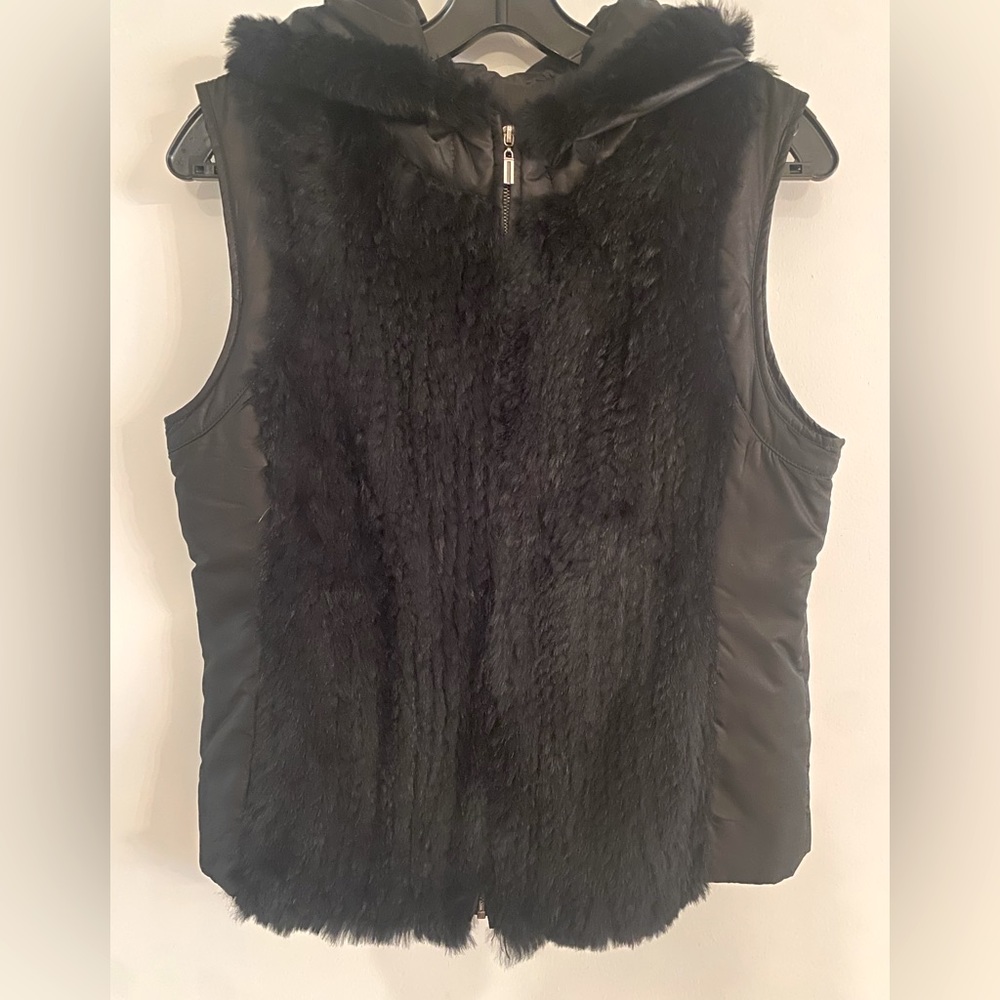 Fur Vest by Dana Stein